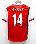Arsenal 1998-99 Henry Home Kit (L)