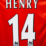 Arsenal 1998-99 Henry Home Kit (L)