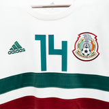 Mexico 2018 Chicharito Long Sleeve Away Kit (L)