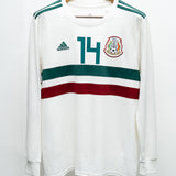 Mexico 2018 Chicharito Long Sleeve Away Kit (L)