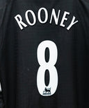 Manchester United 2003-05 Long Sleeve Rooney Away Kit (L)