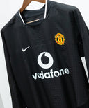 Manchester United 2003-05 Long Sleeve Rooney Away Kit (L)