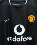 Manchester United 2003-05 Long Sleeve Rooney Away Kit (L)