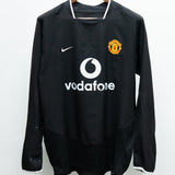 Manchester United 2003-05 Long Sleeve Rooney Away Kit (L)