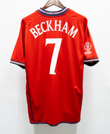 England 2002 Beckham Away Kit (2XL)