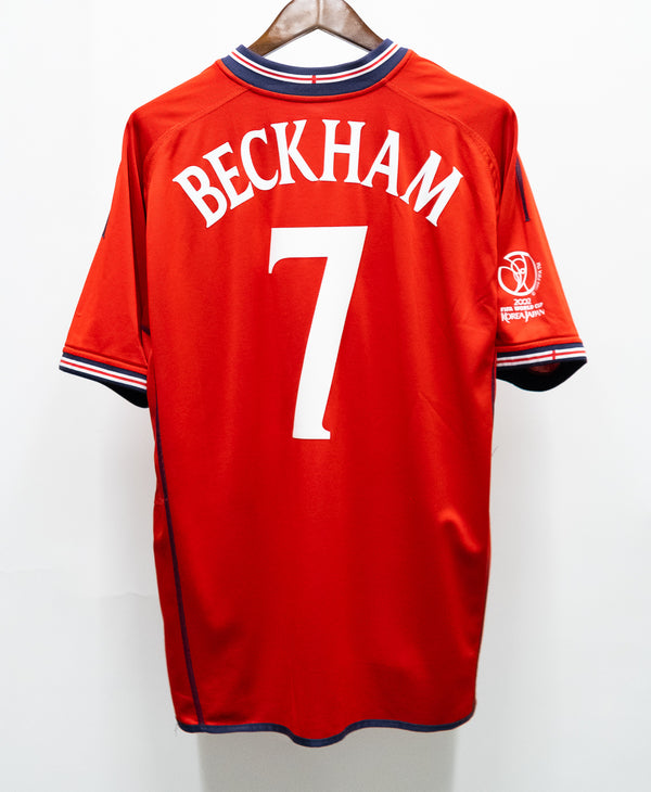 England 2002 Beckham Away Kit (2XL)