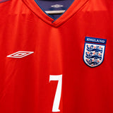 England 2002 Beckham Away Kit (2XL)