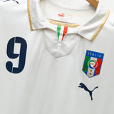 Italy 2008 Toni Long Sleeve Player Issue Away Kit (XL)