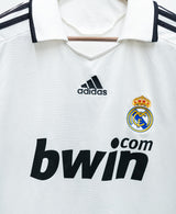 Real Madrid 2008-09 Raul Home Kit (M)