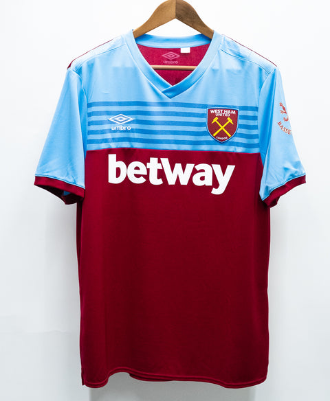 West Ham 2019-20 Rice Home Kit (XL)