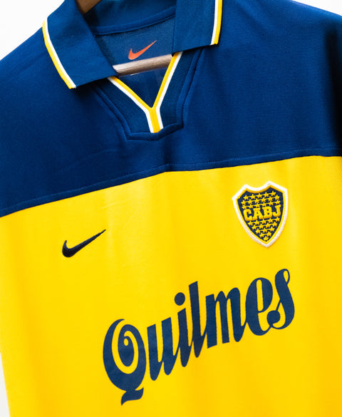 Boca Juniors 1998-99 Schelotto Home Kit (M)