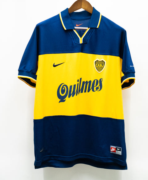 Boca Juniors 1998-99 Schelotto Home Kit (M)