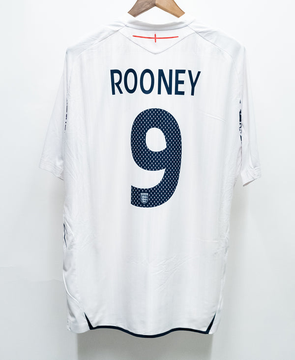 England 2008 Rooney Home Kit (2XL)