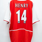 Arsenal 2002-04 Henry Home Kit (2XL)