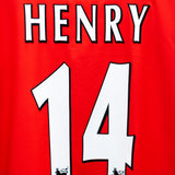 Arsenal 2002-04 Henry Home Kit (2XL)