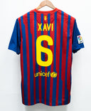 Barcelona 2011-12 Xavi Home Kit (L)