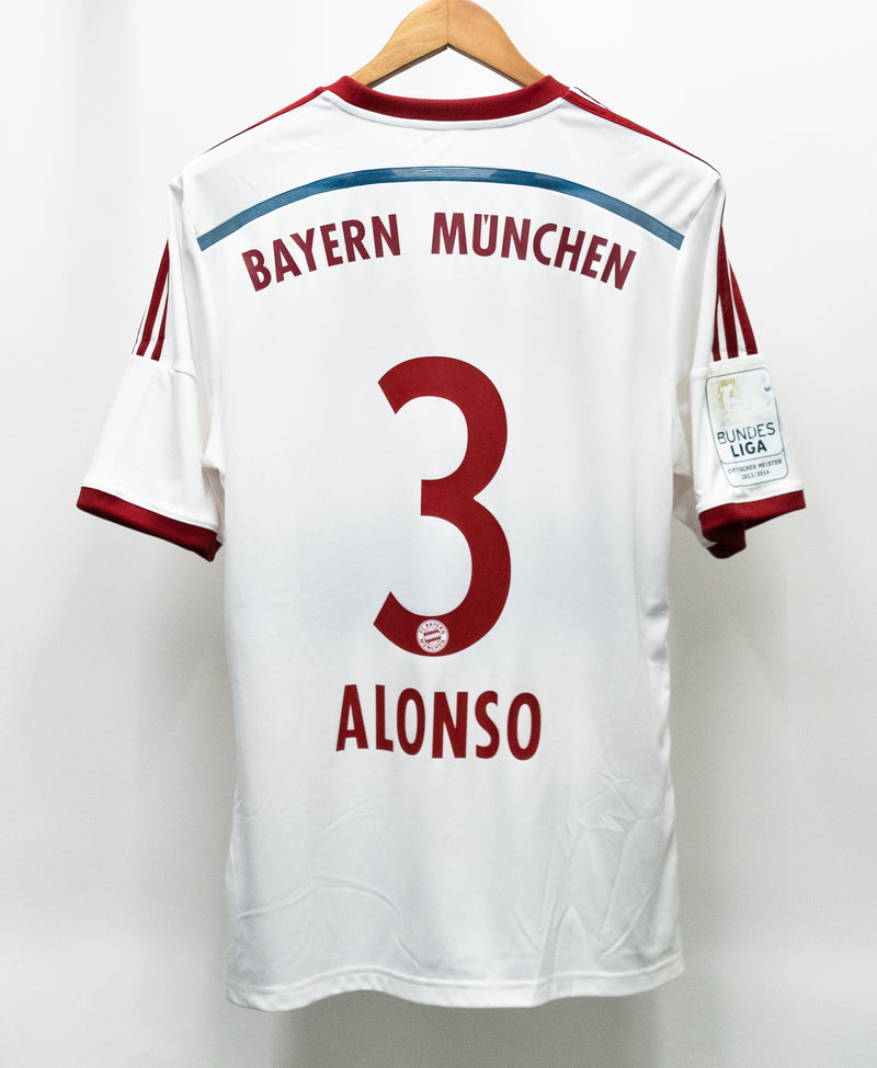 Bayern Munchen 2014-15 Alonso Away Kit (L)