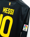 Barcelona 2011-12 Long Sleeve Messi Away Kit (XL)