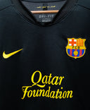 Barcelona 2011-12 Long Sleeve Messi Away Kit (XL)