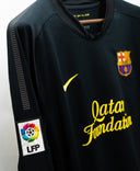Barcelona 2011-12 Long Sleeve Messi Away Kit (XL)