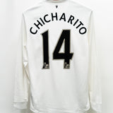 Manchester United 2012-13 Chicharito Long Sleeve Away Kit (S)