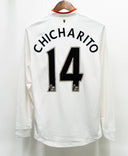 Manchester United 2012-13 Chicharito Long Sleeve Away Kit (S)