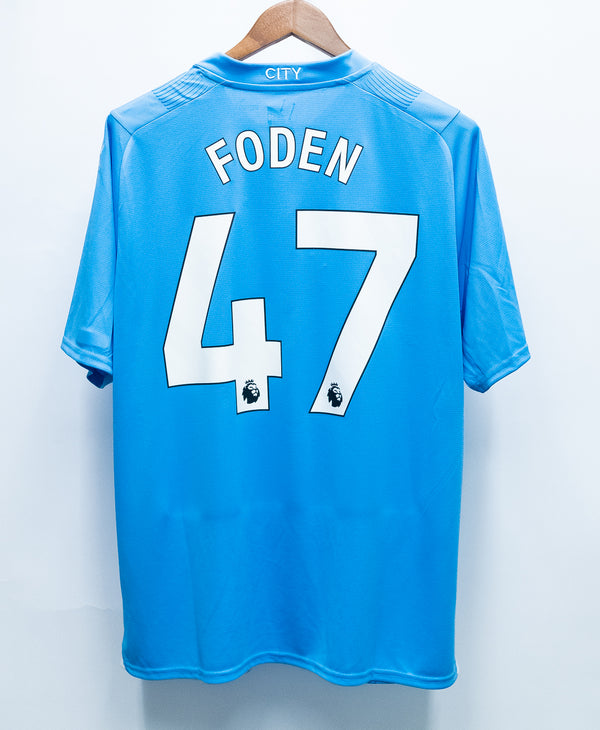 Manchester City 2023-24 Foden Home Kit (XL)