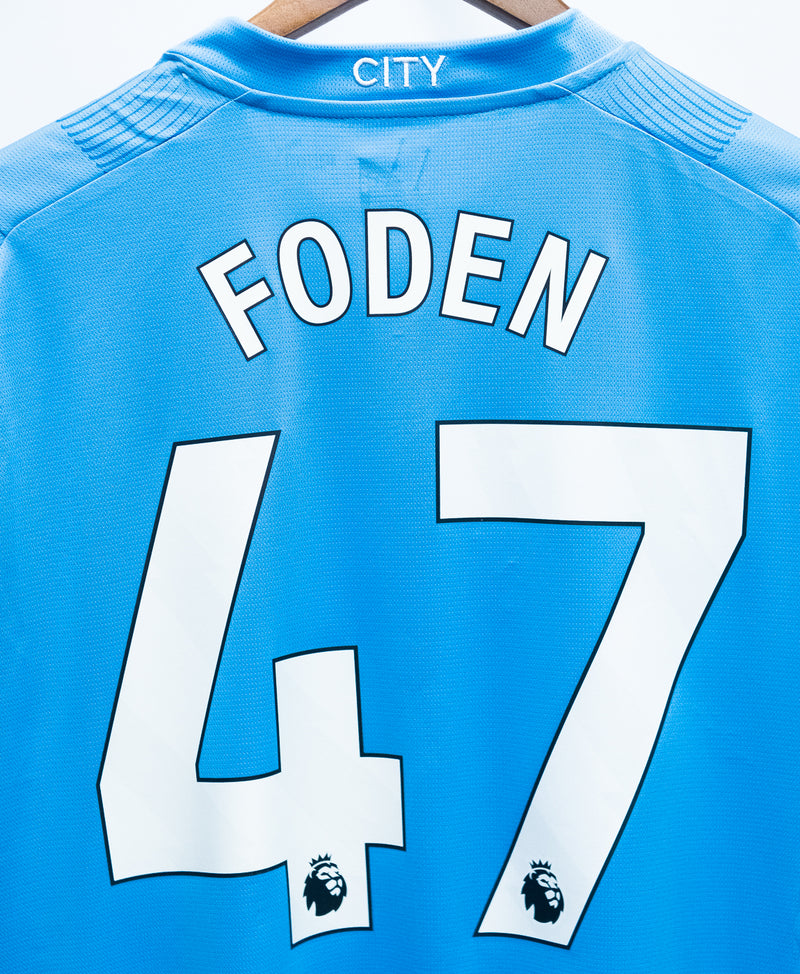 Manchester City 2023-24 Foden Home Kit (XL)