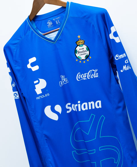 Santos Laguna 2018-19 Long Sleeve GK Home Kit (L)