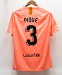 Barcelona 2018-19 Pique Third Kit (L)