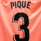 Barcelona 2018-19 Pique Third Kit (L)