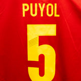 Spain 2013 Puyol Home Kit (M)