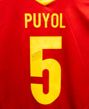 Spain 2013 Puyol Home Kit (M)