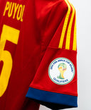 Spain 2013 Puyol Home Kit (M)