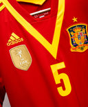 Spain 2013 Puyol Home Kit (M)