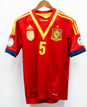 Spain 2013 Puyol Home Kit (M)