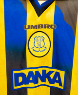 Everton 1996-97 Kanchelskis Away Kit (XL)