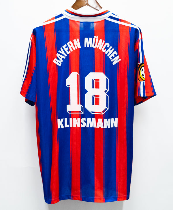 Bayern Munchen 1995-96 Klinsmann Home Kit (XL)