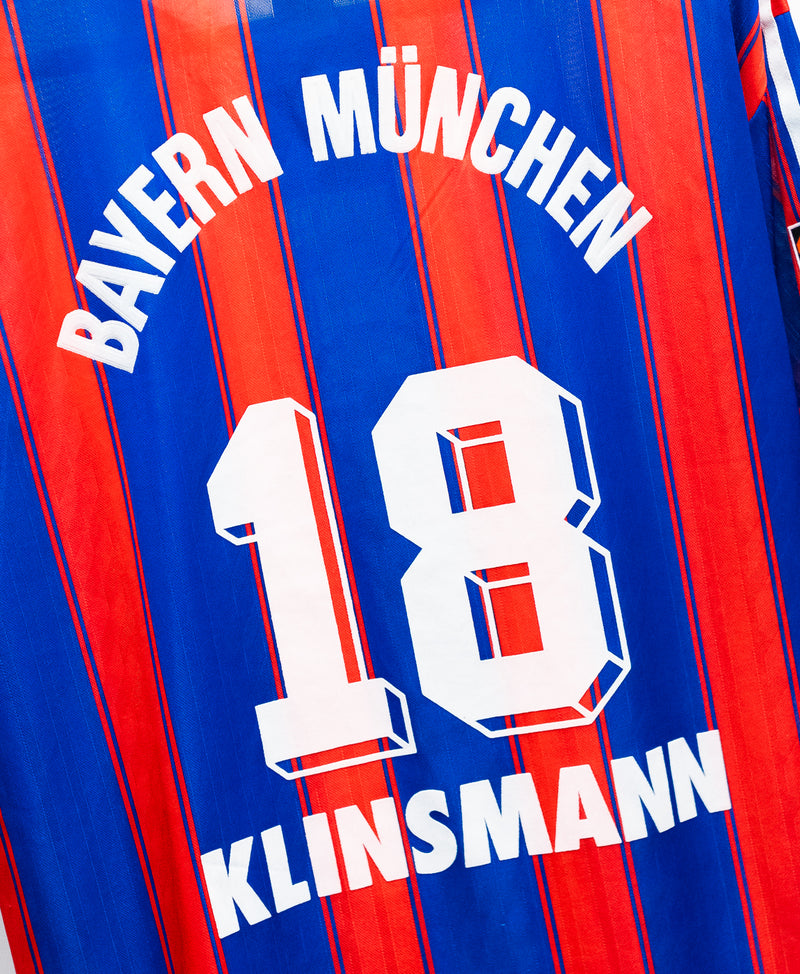 Bayern Munchen 1995-96 Klinsmann Home Kit (XL)