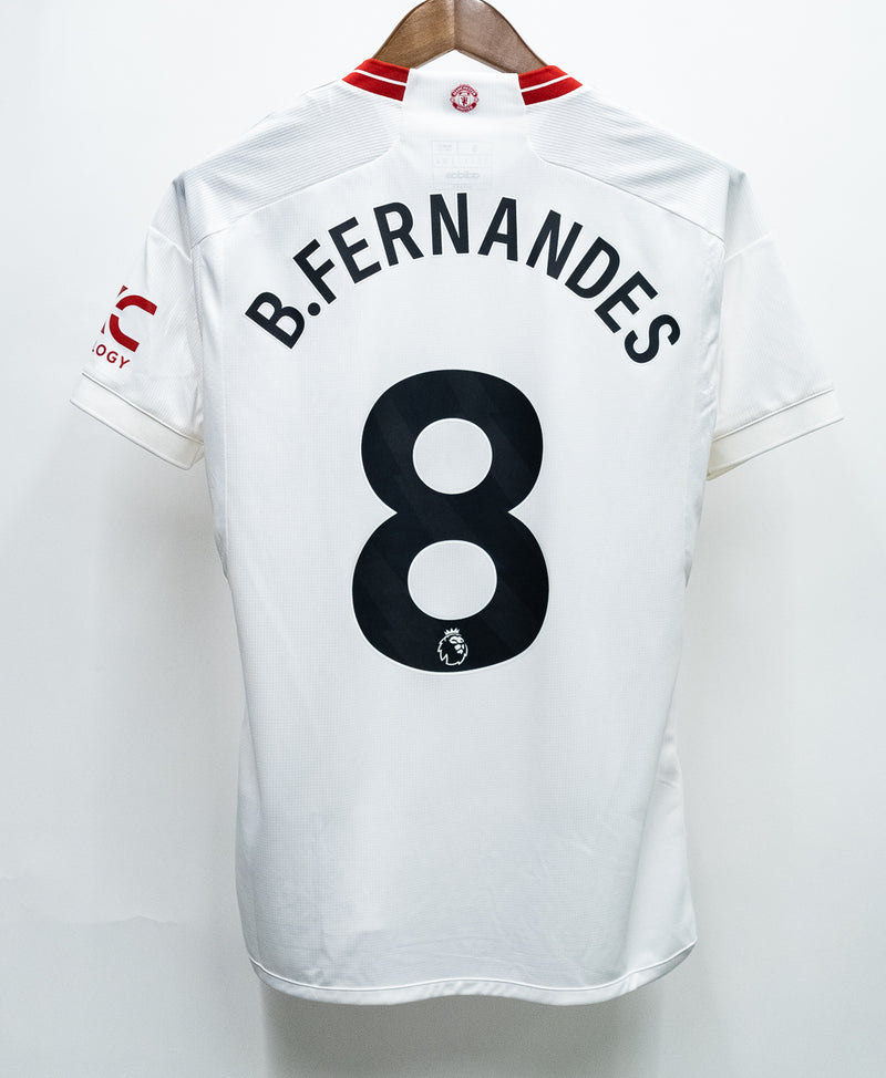 Manchester United 2023-24 B. Fernandes Third Kit w/ Tags (S)