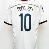 Germany 2014 Podolski Home Kit (M)