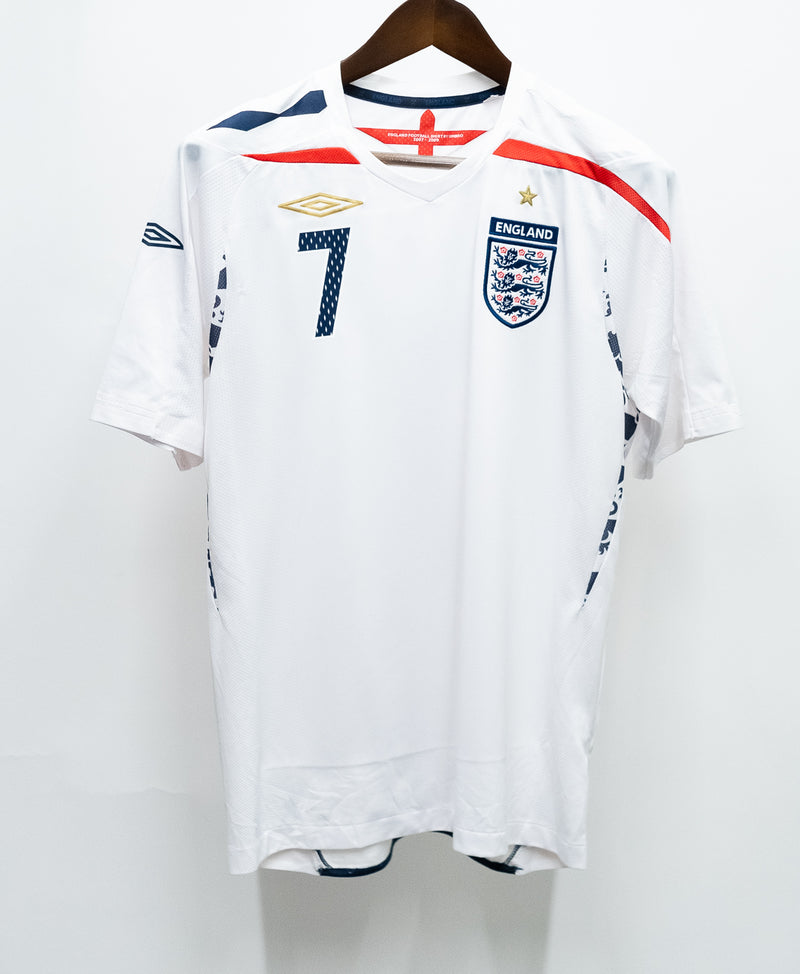 England 2008 Beckham Home Kit (M)