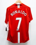 Manchester United 2007-08 Ronaldo Home Kit w/ Tags (L)