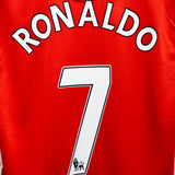 Manchester United 2007-08 Ronaldo Home Kit w/ Tags (L)