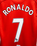Manchester United 2007-08 Ronaldo Home Kit w/ Tags (L)