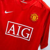 Manchester United 2007-08 Ronaldo Home Kit w/ Tags (L)