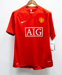 Manchester United 2007-08 Ronaldo Home Kit w/ Tags (L)