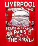 Liverpool 2022 Final Paris Merch Shirt (XL)