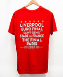 Liverpool 2022 Final Paris Merch Shirt (XL)