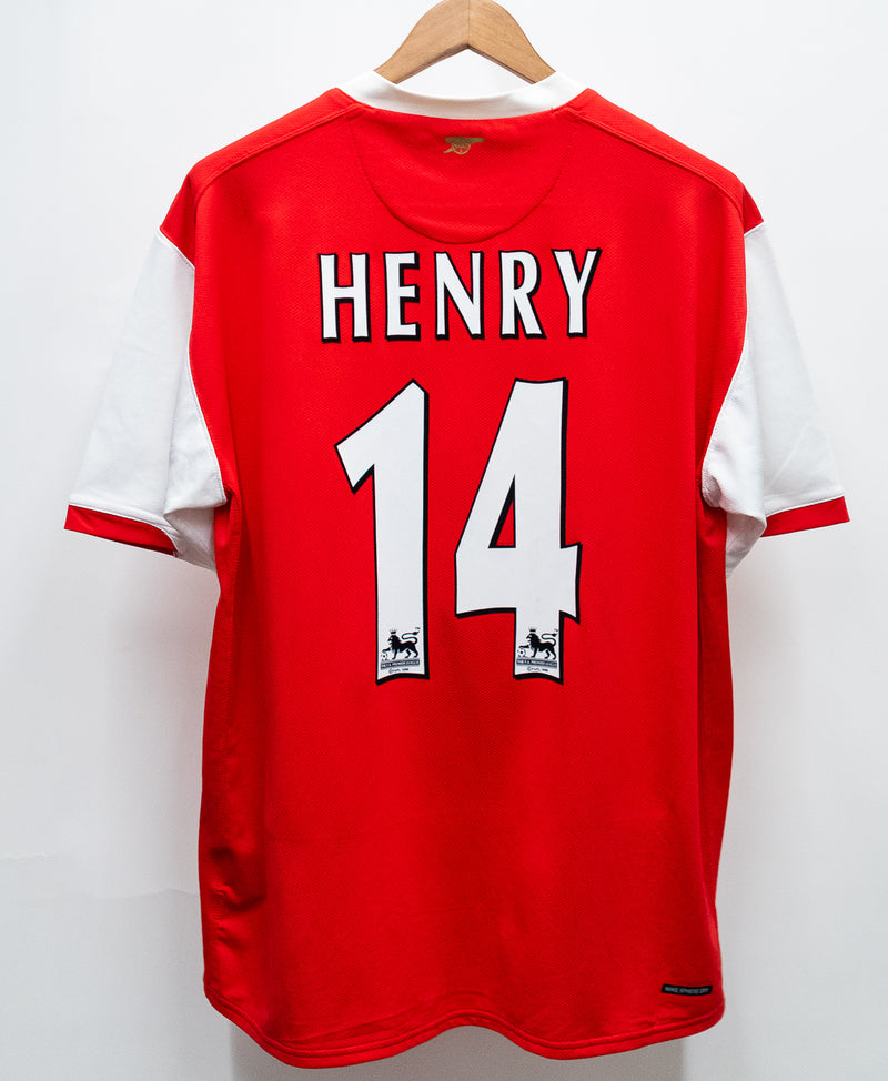 Arsenal 2006-07 Henry Home Kit (XL)